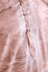 Sandstone Marble Print Silk Kurta for Men - Shrivarya - Mens Ethnic Wear