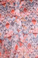 Mauve Ombre Geometric Sequin Men Kurta - Shrivarya - Mens Ethnic Wear